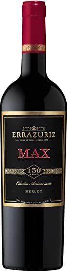 Errazuriz Max Reserva Merlot 0,75L, r2019, cr, su