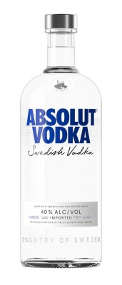 Absolut vodka 40% 1L, vodka