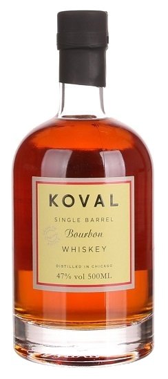 Koval Bourbon Whiskey Organic 47% 0,5L, whisky