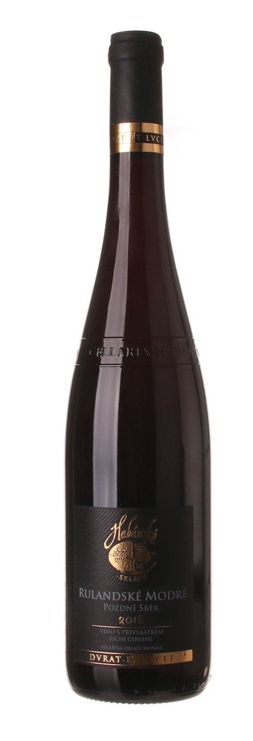 Habánské Sklepy Rulandské modré 0,75L, r2018, nz, cr, su