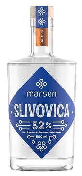Marsen Slivovica Traditional 52,0% 0,5L, ovdest