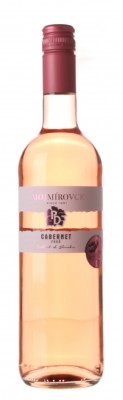 PD Mojmírovce Cabernet Sauvignon Rosé 0,75L, r2021, ak, ruz, su, sc