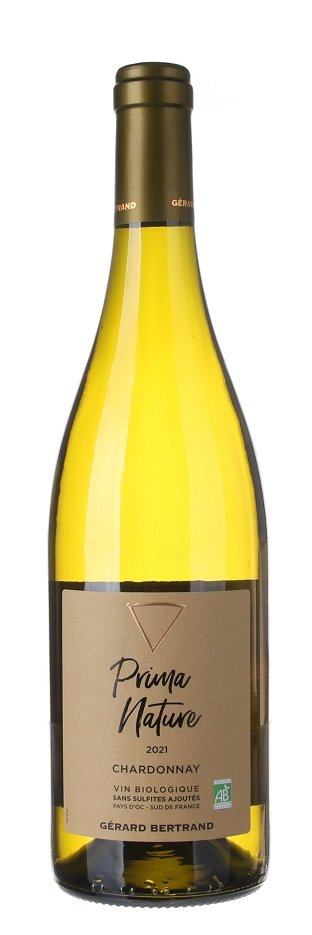 Gérard Bertrand Prima Nature Chardonnay,BIO 0,75L, IGP, r2021, bl, su