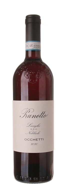 Prunotto Occhetti Nebbiolo Langhe 0,75L, DOC, r2020, cr, su
