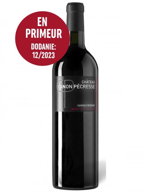Bordeaux Château Canon Pécresse Canon-Fronsac (En Primeur) 0,75L, AOC, r2021, cr, su