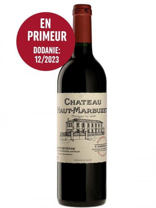 Bordeaux Château Haut-Marbuzet Saint-Estephe (En Primeur) 0,75L, AOC, r2021, cr, su