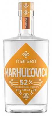 Marsen Marhuľovica Traditional 52,0% 0,5L, ovdest