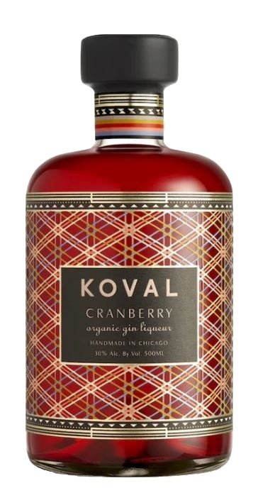 Koval Cranberry gin liqueur Organic 30% 0,5L, liker