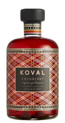 Koval Cranberry gin liqueur Organic 30% 0,5L, liker