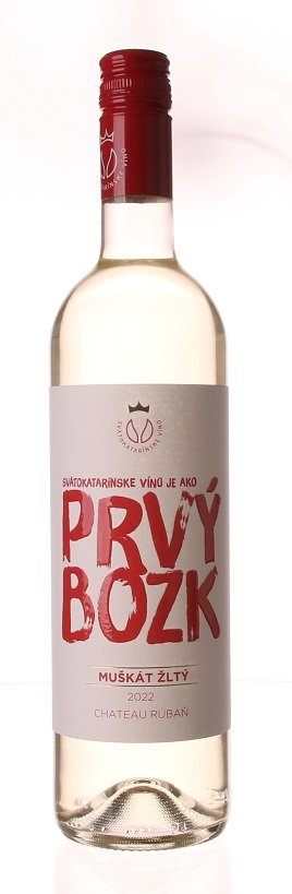 Chateau Rúbaň Prvý bozk Muškát žltý 0,75L, r2022, ak, bl, su, sc