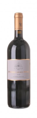 Le Mortelle Poggio Alle nane Maremma Toscana 0,75L, DOC, r2020, cr, su