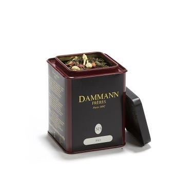 Dammann Fréres La Boite Bali, N°315, 100 gr. 7094,zelcaj, plech