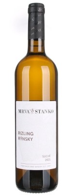Mrva & Stanko Rizling rýnsky, Bojničky 0,75L, r2021, bl, su