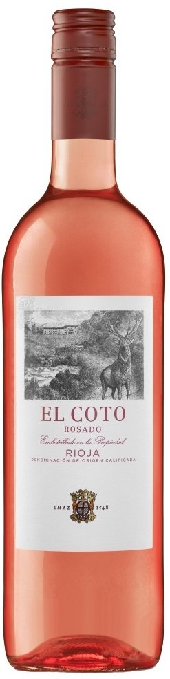 El Coto Rosado 0,75L, DOCa, r2022, ruz, su