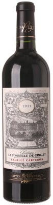 Bordeaux Château La Tonnelle De Grillet, Blaye Côtes de Bordeaux 0,75L, AOC, r2021, cr