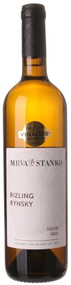 Mrva & Stanko Rizling rýnsky 0,75L, r2021, bl, su