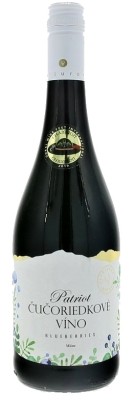 Miluron PATRIOT - Čučoriedkové víno 0,75L, ovvin, cr, plsl