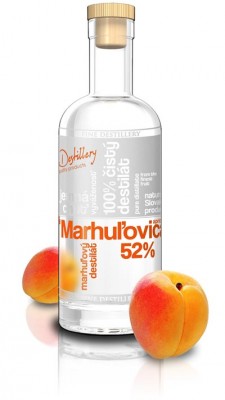 Fine Destillery Marhuľovica Exclusive alk. 52% 0,5L, ovdest