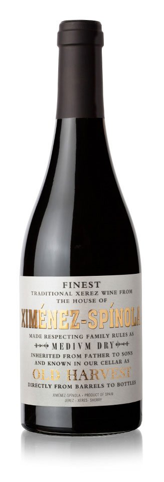 Ximénez-Spínola Old Harvest Medium Sherry 0,5L, fortvin, bl, sl