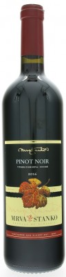 Mrva & Stanko Pinot Noir (Rulandské modré), Čachtice 0,75L, r2016, vzh, cr, su