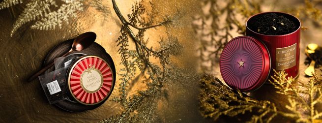 Vianočné inšpirácie čajmi Dammann Fréres