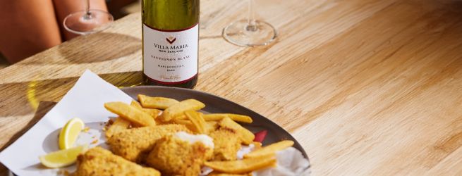Recepty s vínami Villa Maria