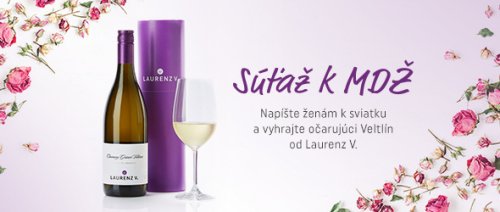 Súťaž - napíš ženám k MDŽ a vyhraj víno