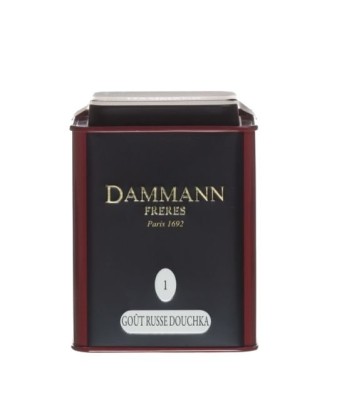 Dammann Fréres La Boite Gout Russe Douchka N°1, 100 g, 6746,ciercaj, plech