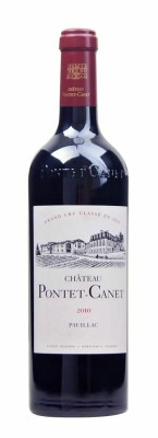Bordeaux Château Pontet-Canet 0,75L, AOC, Grand Cru Classé, r2010, cr, su