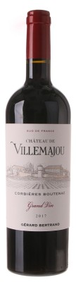 Gérard Bertrand Château de Villemajou, Corbieres Boutenac 0,75L, AOC, r2017, cr, su