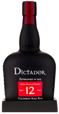 Colombian Rum Dictador 12YO 40% 0,7L, rum, DB