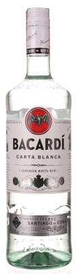 Bacardi Superior Rum Carta Blanca 37,5% 1L, rum