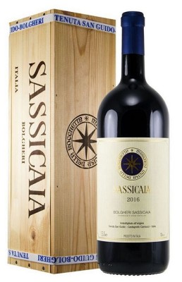 Tenuta San Guido Bolgheri Sassicaia 3L, DOC, r2016, cr, su, DB