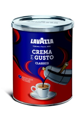 Lavazza Retail Crema e Gusto Classico, 250g,mlzm, plech