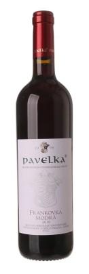 Pavelka Frankovka modrá 0,75L, r2019, vzh, cr, su