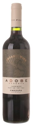 Emiliana Adobe Carmenére, BIO 0,75L, r2021, cr, su