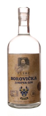 Zizak Borovička Juniper Gin 45% 0,7L, destin