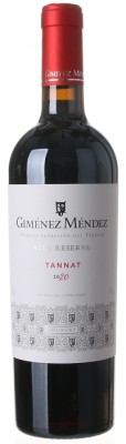 Giménez Méndez Alta Reserva Tannat 0,75L, r2020, cr, su