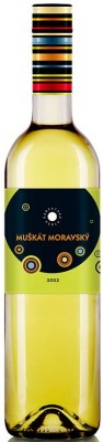 Karpatská Perla Muškát Moravský-mladé víno 0,75L, r2022, vin, bl, su, sc
