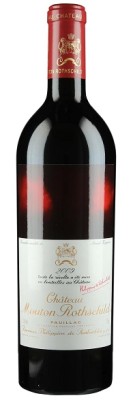 Bordeaux Château Mouton Rothschild Pauillac Premier Grand Cru Classé 0,75L, AOC, Premier Grand Cru Classé, r2009, cr, su