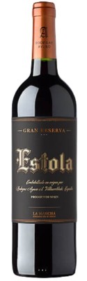 Bodegas Ayuso Estola Gran Reserva 0,75L, DO, r2014, cr, su