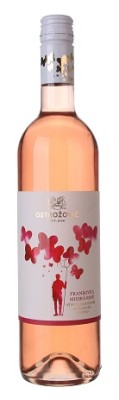 Ostrožovič Frankovka modrá Rosé 0,75L, r2022, ruz, sc