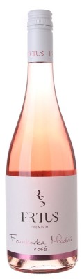 Frtus Winery Frankovka modrá rosé 0,75L, r2022, ak, ruz, plsu, sc