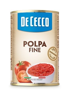 DE CECCO Polpa Fine Paradajky drvené, jemné, pasterizované, 400 g,ko