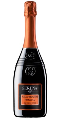 SERENA 1881 Valdobbiadene Prosecco Superiore 0,75L, DOCG, rNV, sum, bl, exdry