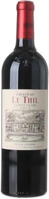 Bordeaux Château Le Thil Comte Clary Pessac-Léognan 0,75L, AOC, r2015, cr, su