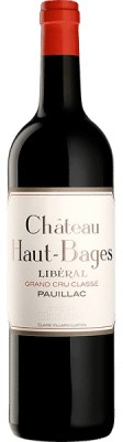 Bordeaux Château Haut Bages Liberal Pauillac 5eme Cru Classé BIO 0,75L, AOC, Grand Cru Classé, r2022, cr, su
