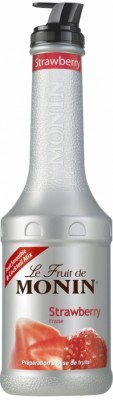 Monin Strawberry puree (jahodové pyré) 1L, sirup