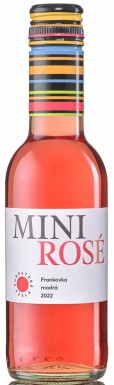 Karpatská Perla Jagnet Mini ROSÉ Frankovka modrá 0,25L, r2022, ak, ruz, su, sc