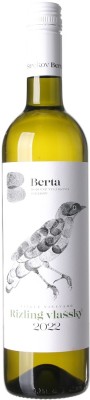 Berta Rizling vlašský Single Vineyard 0,75L, r2022, bl, su, sc